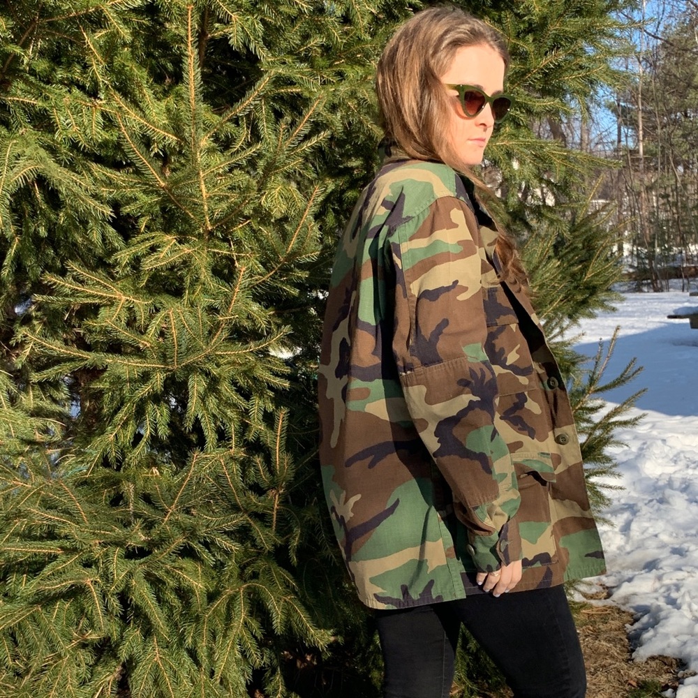 Vintage Camo Army Jacket - Picture 4 of 7